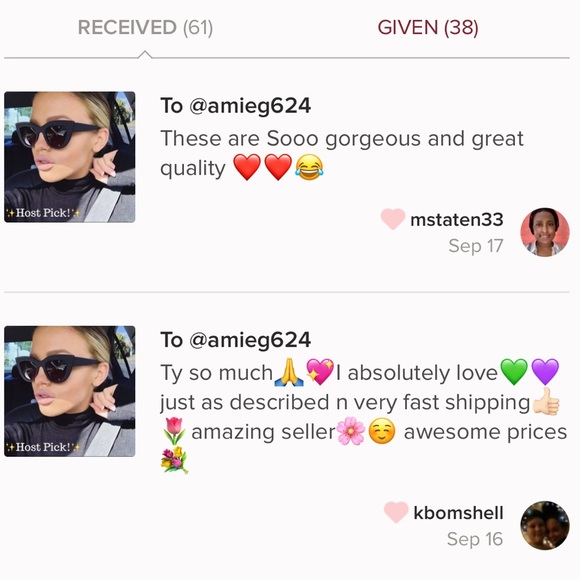 HP! Black cat eye sunglasses - Picture 5 of 6